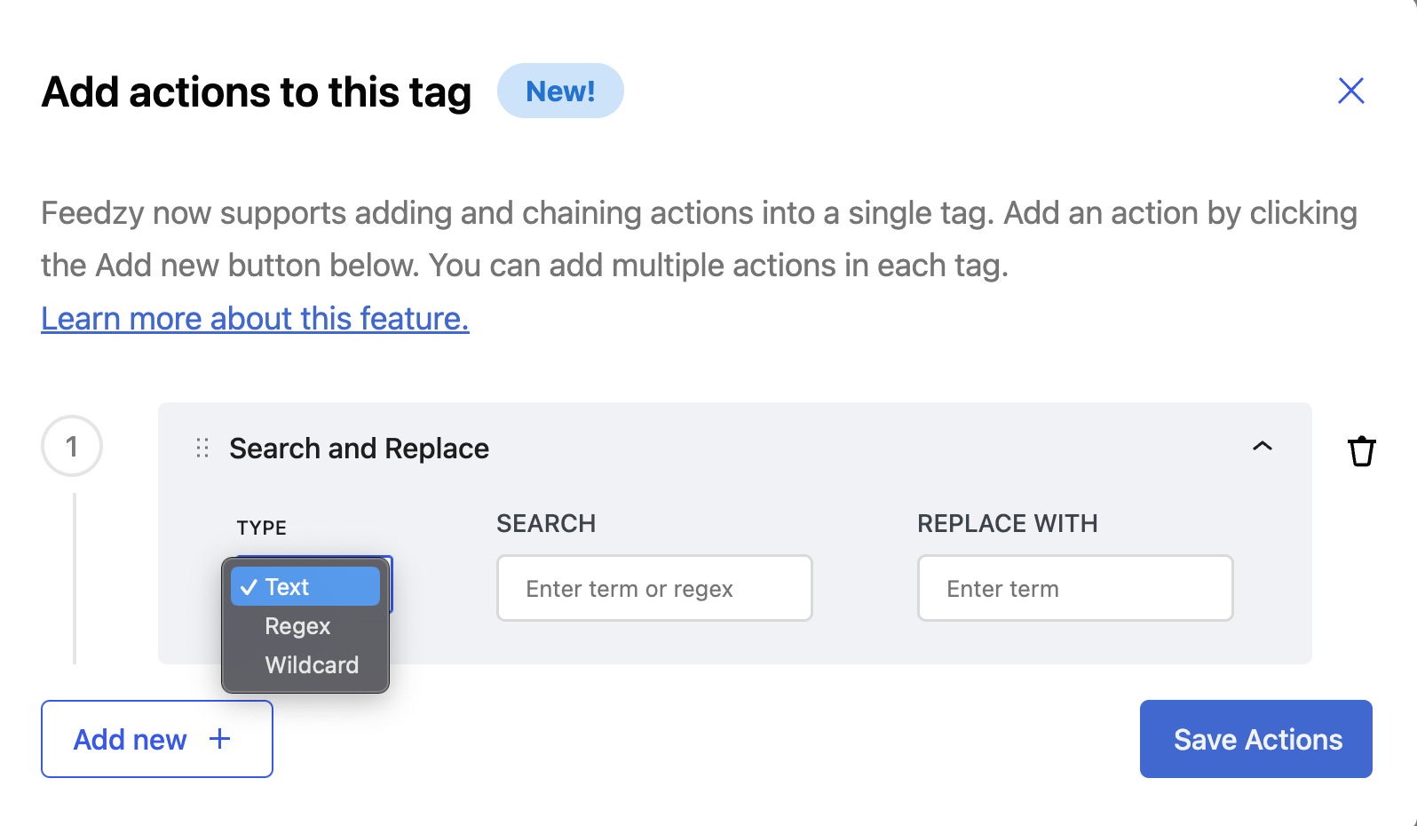 Search and Replace Example